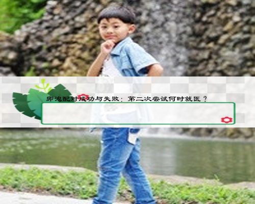 卵泡配對成功與失敗:第二次嘗試何時就醫?